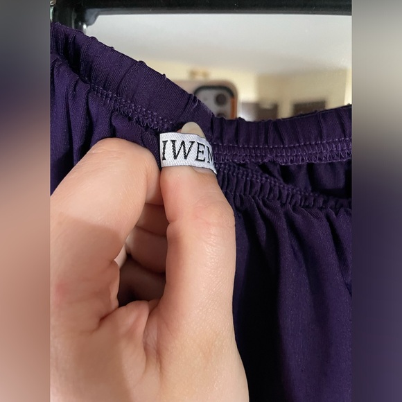 IWEMEK Purple Convertible Wrap Maxi Dress - Picture 8 of 10